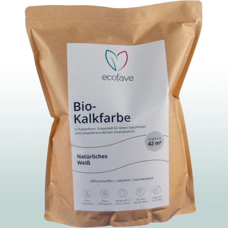 Bio-Kalkfarbe Ecofave 3,5kg 1