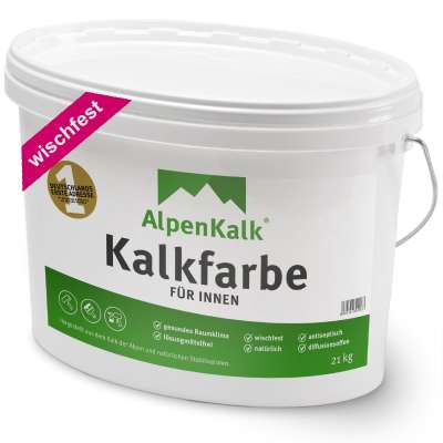 Kalkfarbe für Innen Alpenkalk 21kg