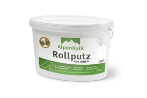 extrafein Kalkputz Rollputz von Alpenkalk